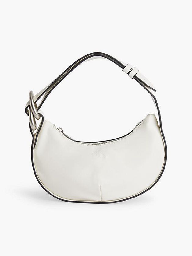 Calvin Klein USA Mini Hobo Womens Bag White 8795102-FH